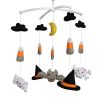 Halloween Baby Crib Mobile Infant Room Nursery Decor Hanging Musical Mobile Crib Toy - Default