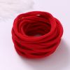 10 PCS Baby Nylon Headbands Hairbands Hair Bow Elastics For Baby Girls Newborn Infant Toddlers Kids Nude - 16
