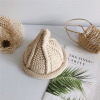 Khaki Cute Knitted Pointed hat for Boys Girls - Khaki