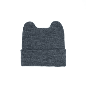 Grey Baby Cute Ear Cap - Gray