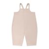 Baby Boy And Girl Solid Color Thickened Loose Comfy Romper - 73 (6-9M) - Apricot