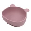 Baby Cartoon Panda Shape Complementary Food Training Silicone Bowl - Average Size (0-8Y) - Pink