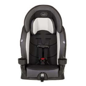 Evenflo Chase Plus 2-in-1 Booster Car Seat (Huron Black) - Evenflo