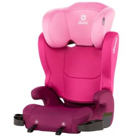Diono Cambria 2 XL Latch 2-in-1 High Back to Backless Booster Car Seat, Pink - Diono