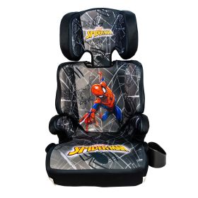 KidsEmbrace Marvel Spider-Man High Back Booster Car Seat, Gray - KidsEmbrace
