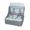 Nuby Easy Go Booster Seat with Adjustable Safety Straps and Harness, Gray , Unisex - Nuby