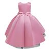 Baby Girl Flower Pattern Show Dress Birthday Party Formal Dress - 100 (2-3Y) - Beige
