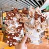 8/9/10Pcs/Set Cartoon Baby Girl Hair Clips Cute Bear Children Hairpins Bowknot Knitted Flower Kids Barretees Baby Hair Accessori - A- 1