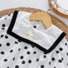 Baby Girl Polka Dot Graphic Salior Collar Design Bodysuit - 66 (3-6M) - White
