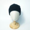 Black Warm Solid Color Knitted Beanies Hat for Boys Girls - Black