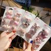 12Pcs/Set Animal Crown Flower Baby Hairpins Sweet Princess Girls Barrettes Kids Hair Accessories - set 1