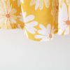 Baby Flower Pattern Bow Patched Design Sling Dress In Summer With Hat - 73 (6-9M) - Blue