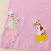 Baby Cartoon Patched Graphic Sleeveless Princess Summer Dress - 90 (12-24M) - Pink
