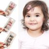 12Pcs/Set Animal Crown Flower Baby Hairpins Sweet Princess Girls Barrettes Kids Hair Accessories - set 1