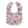 3-Pack Color Random Washable Waterproof Children's Super Soft Bib Baby Bib - 3 bars color random