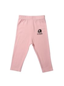 Baby Cotton Pants, Breathable and Comfortable (Color: pink, size: 66cm)