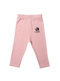 Baby Cotton Pants, Breathable and Comfortable (Color: pink, size: 90cm)
